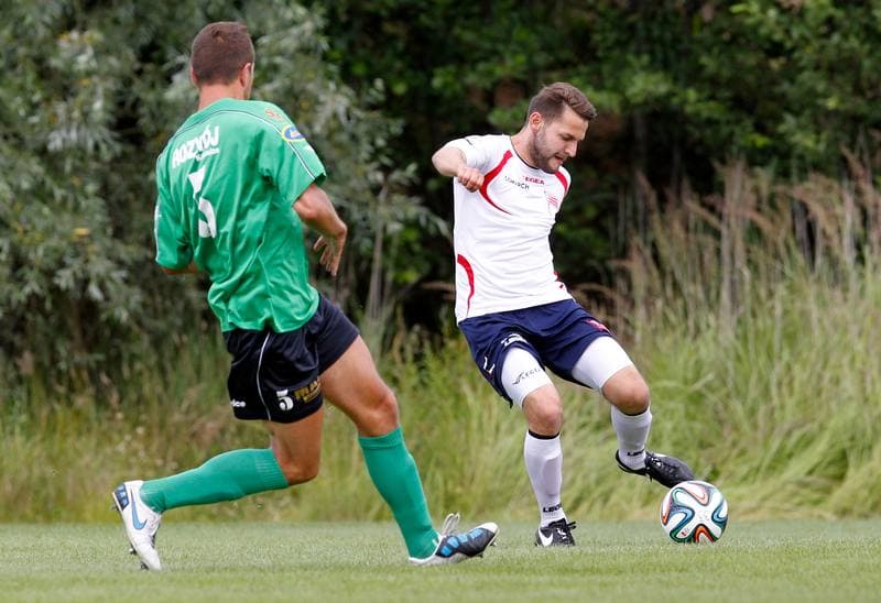 Football. Friendly Match. Cracovia Krakow - Rozwoj Katowice. 02.07.2014