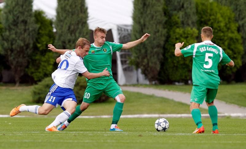 Football. Friendly Match. Gornik Walbrzych - GKS Katowice. 05.07.2014
