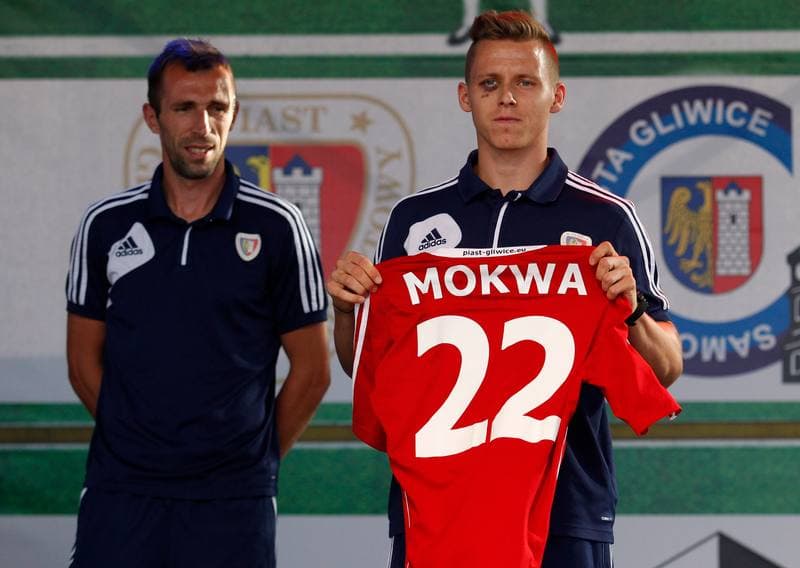 Football. Piast Gliwice. Team Presentation. 11.07.2014