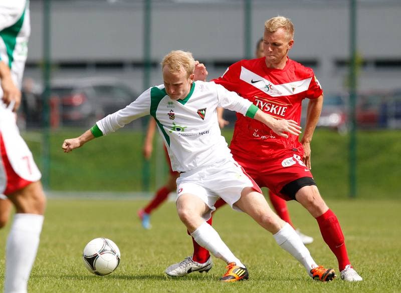 Football. Friendly Match. Zaglebie Sosnowiec - GKS Tychy. 12.07.2014
