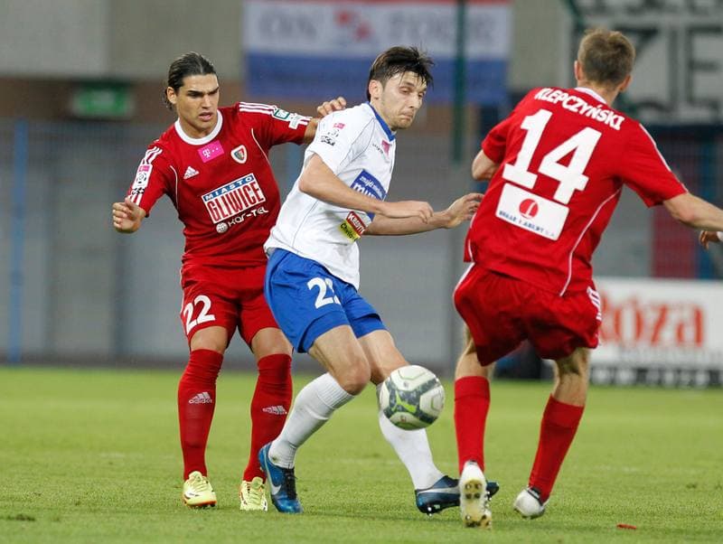 Football. T-Mobile Ekstraklasa. Piast Gliwice - Podbeskidzie Bielsko Biala. 31.05.2014