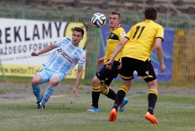 Football. I Liga. Stomil Olsztyn - GKS Katowice. 25.05.2014