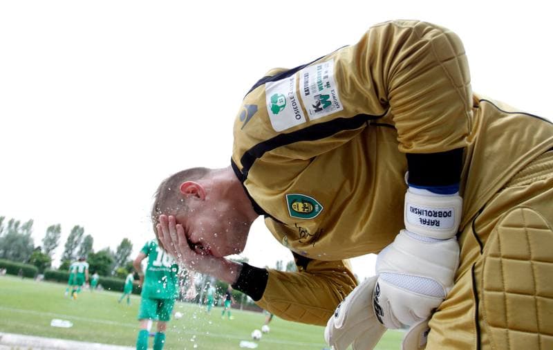 Football. Friendly Match. Chrobry Glogow - GKS Katowice. 09.07.2014