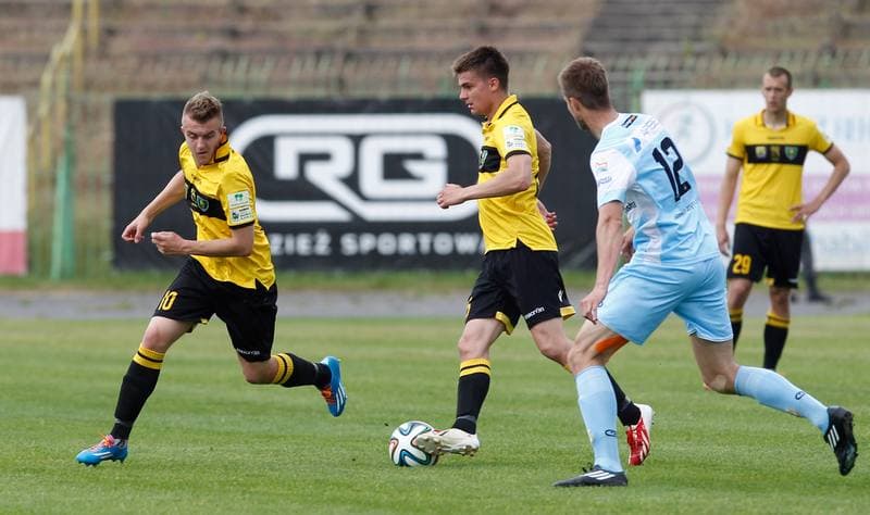 Football. I Liga. Stomil Olsztyn - GKS Katowice. 25.05.2014