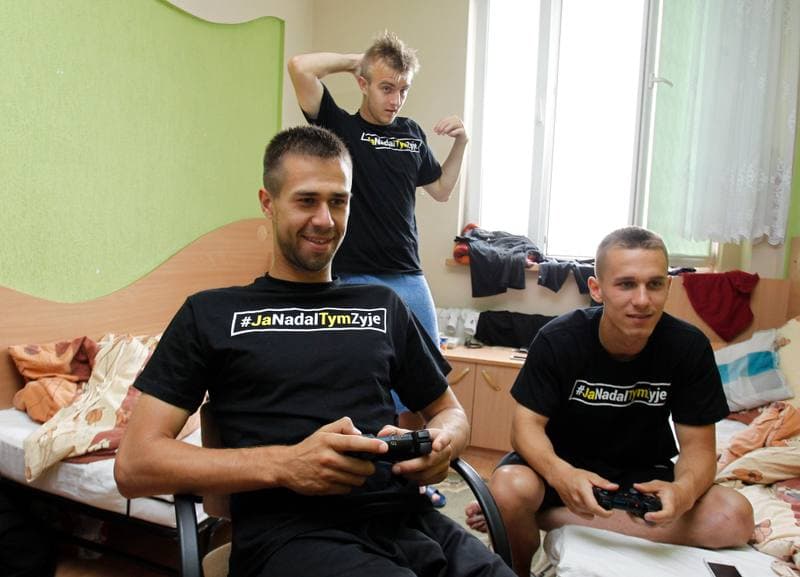 Football. GKS Katowice. Training. 09.07.2014