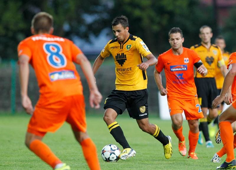 Football. I Liga. GKS Katowice - Termalica Bruk-Bet Nieciecza. 17.08.2014