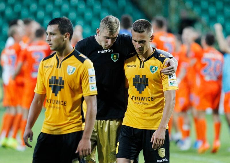 Football. I Liga. GKS Katowice - Termalica Bruk-Bet Nieciecza. 17.08.2014