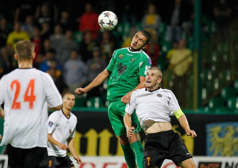 Football. I Liga. GKS Katowice - Chrobry Glogow. 09.07.2014