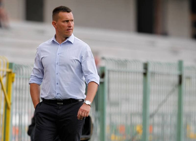 Football. T-Mobile Ekstraklasa. Podbeskidzie Bielsko Biala - GKS Belchatow. 18.08.2014