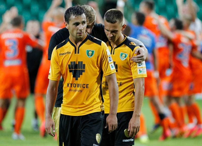 Football. I Liga. GKS Katowice - Termalica Bruk-Bet Nieciecza. 17.08.2014