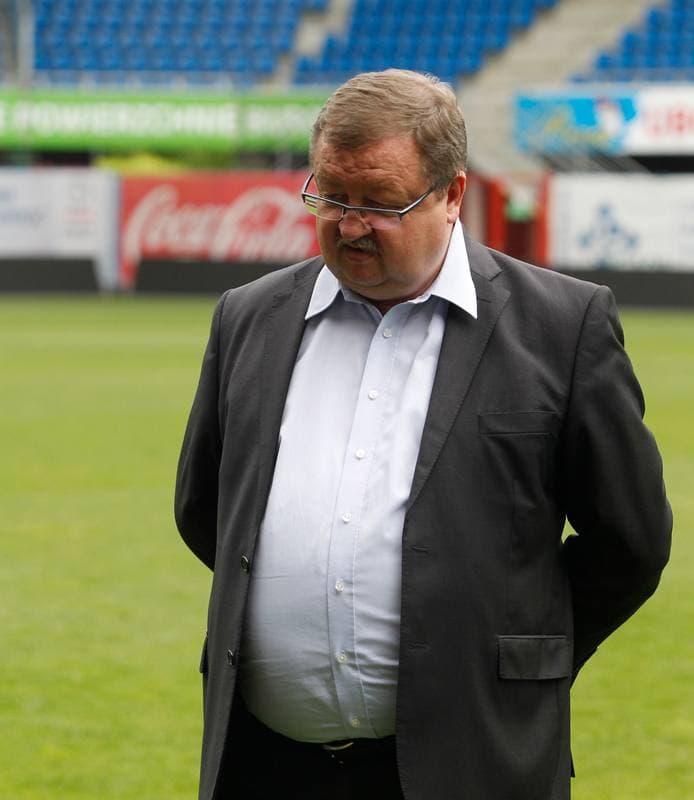 Football. Piast Gliwice. Press Conference. 12.06.2014