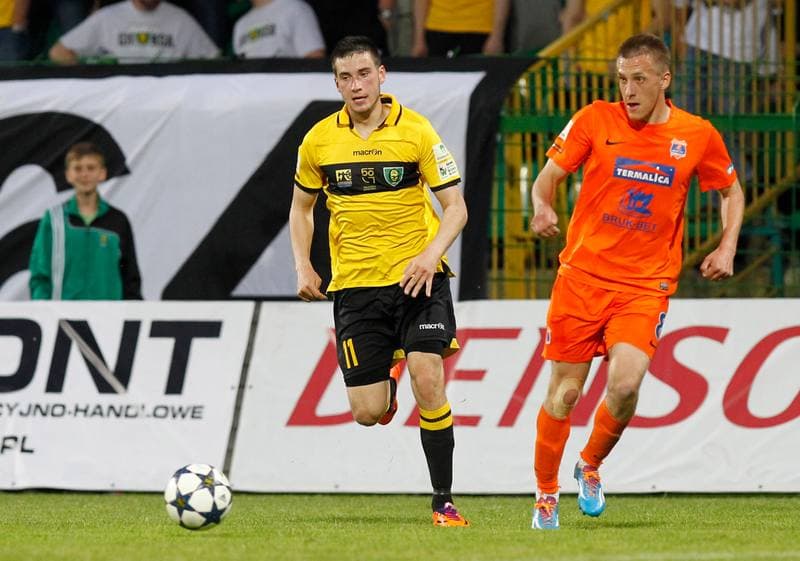 Football. I Liga. GKS Katowice - Termalica Bruk Bet Nieciecza. 21.05.2014