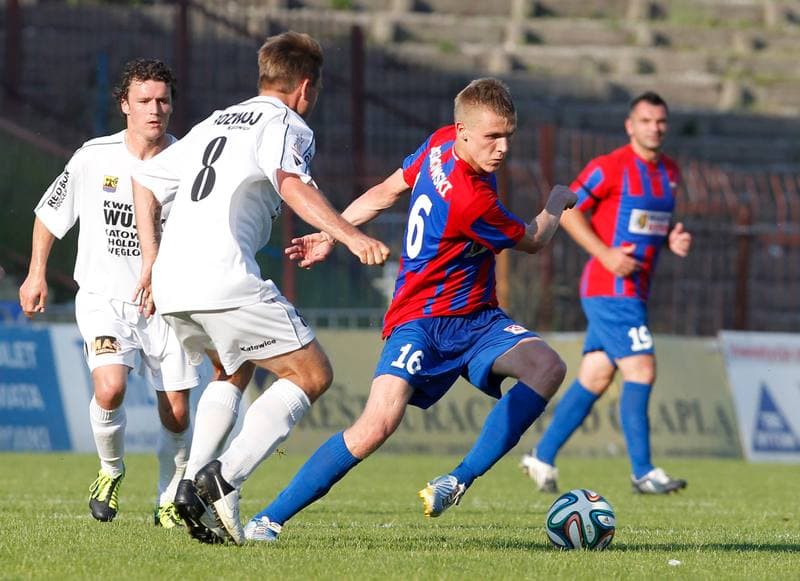 Football. II Liga. Polonia Bytom - Rozwoj Katowice. 08.06.2014