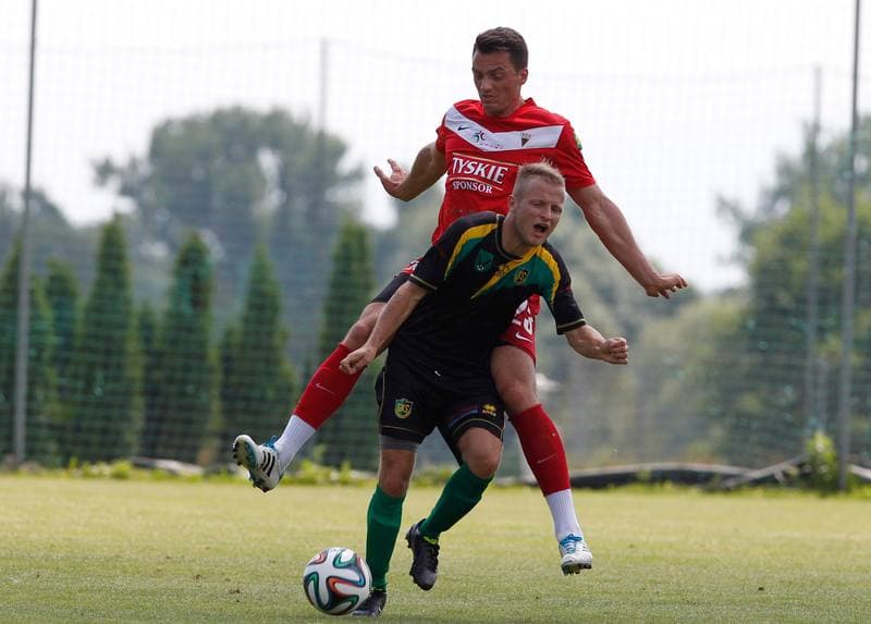 Football. Friendly Match. GKS Tychy - GKS Jastrzebie. 19.07.2014