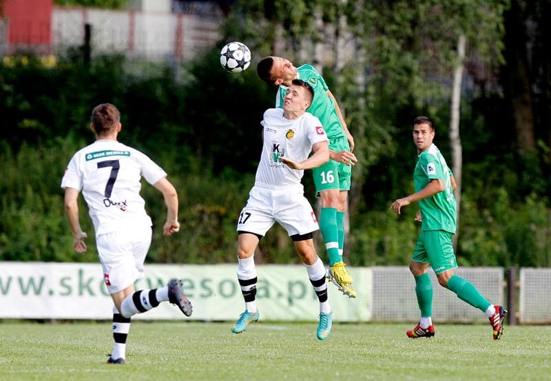 Football. Friendly Match. Gornik Wesola - GKS Katowice. 19.07.2014