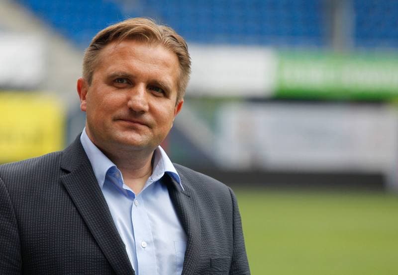 Football. Piast Gliwice. Press Conference. 12.06.2014