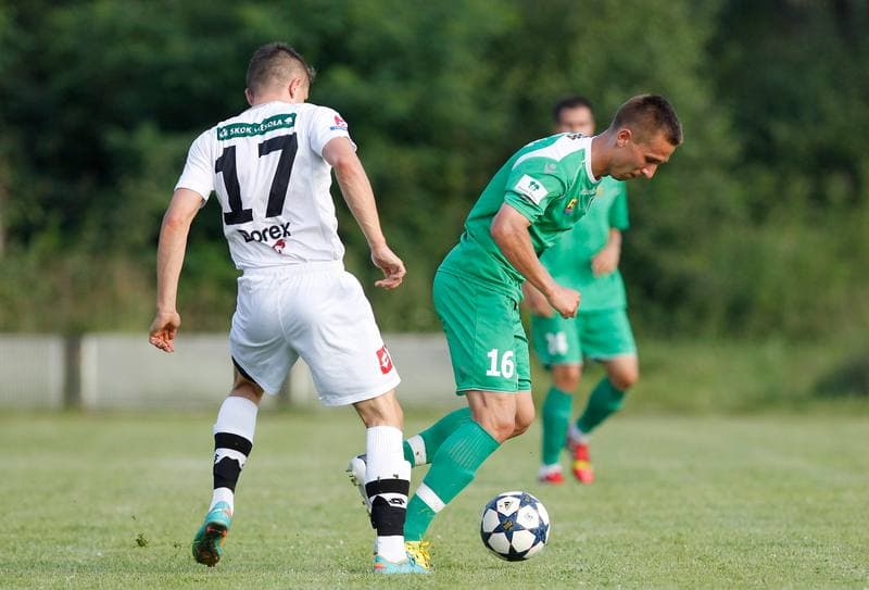 Football. Friendly Match. Gornik Wesola - GKS Katowice. 19.07.2014
