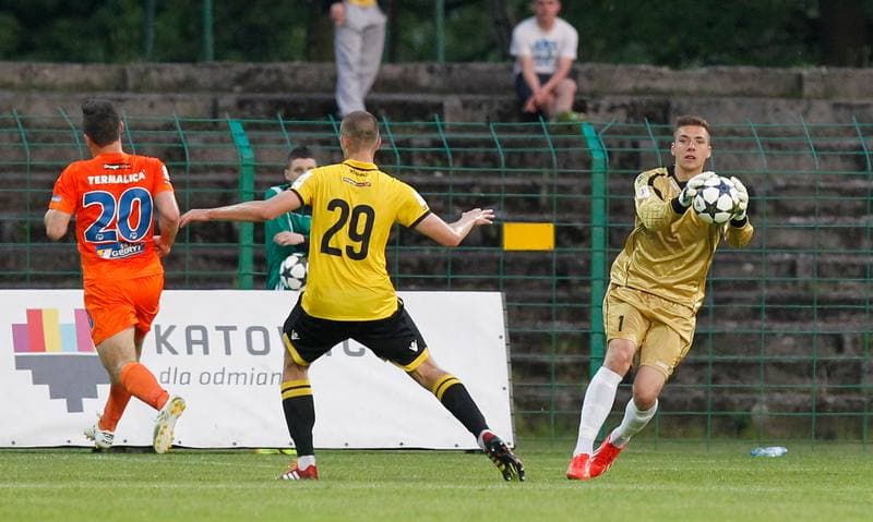 Football. I Liga. GKS Katowice - Termalica Bruk Bet Nieciecza. 21.05.2014
