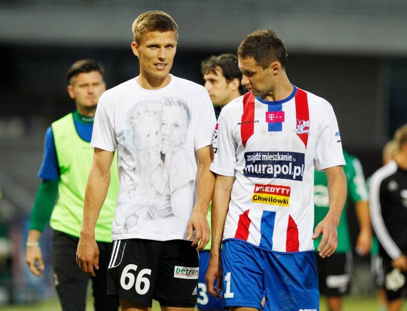Football. T-Mobile Ekstraklasa. Podbeskidzie Bielsko Biala - GKS Belchatow. 18.08.2014