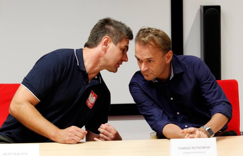 Ice Hockey. Poland national team. Press Conference. 19.08.2014