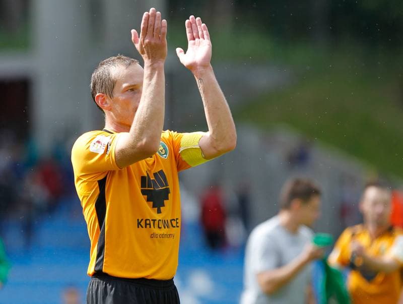 Football. I Liga. Flota Swinoujscie - GKS Katowice. 24.08.2014