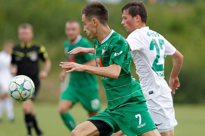 Football. III Liga Opolsko - Slaska. Szombierki Bytom - Rekord Bielsko Biala. 20.08.2014
