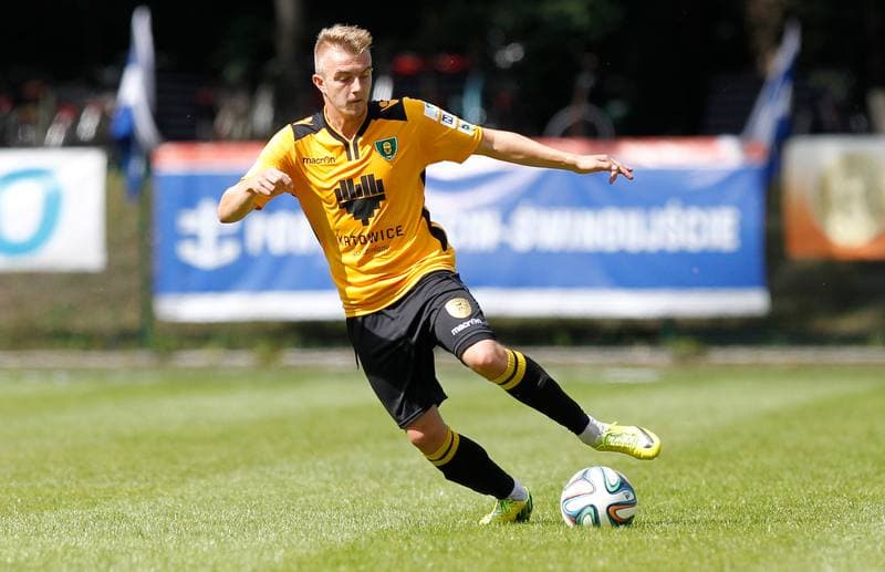 Football. I Liga. Flota Swinoujscie - GKS Katowice. 24.08.2014