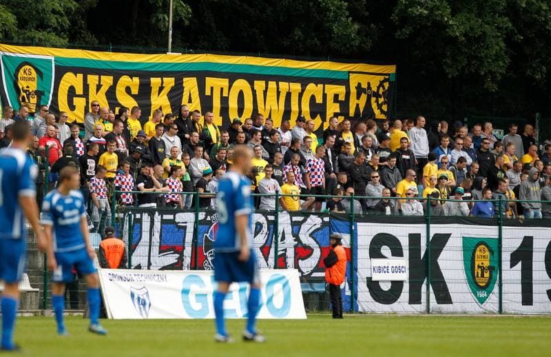 Football. I Liga. Flota Swinoujscie - GKS Katowice. 24.08.2014