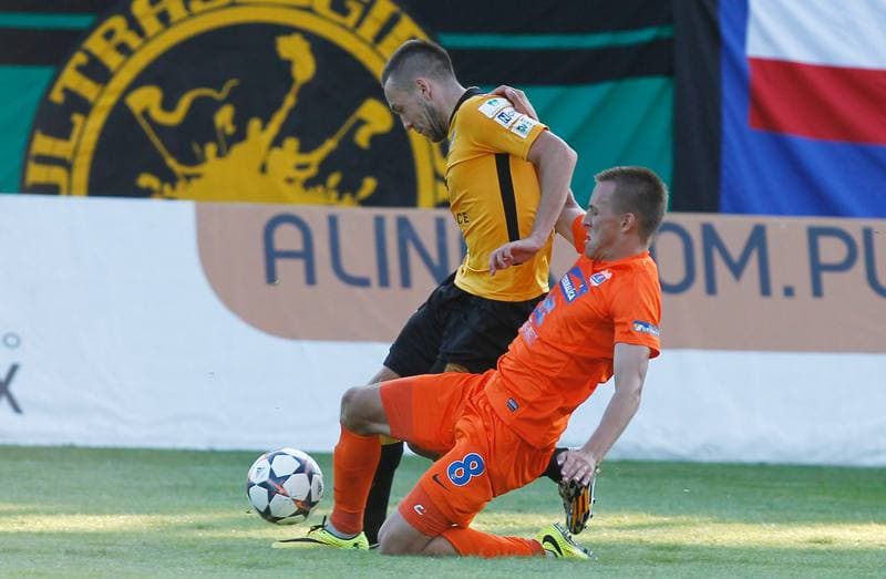 Football. I Liga. GKS Katowice - Termalica Bruk Bet Nieciecza. 21.05.2014