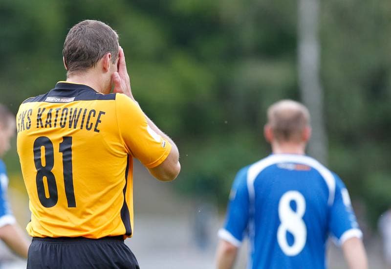 Football. I Liga. Flota Swinoujscie - GKS Katowice. 24.08.2014