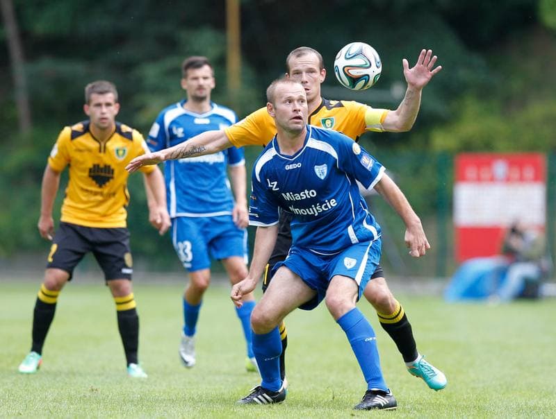 Football. I Liga. Flota Swinoujscie - GKS Katowice. 24.08.2014