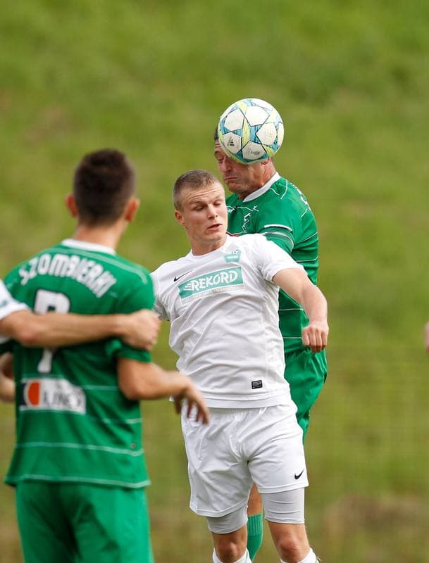 Football. III Liga Opolsko - Slaska. Szombierki Bytom - Rekord Bielsko Biala. 20.08.2014