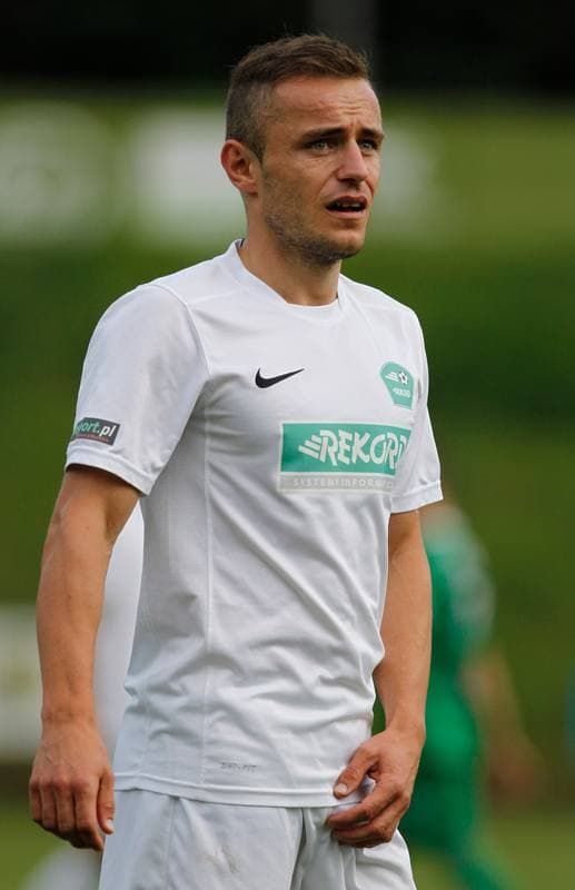 Football. III Liga Opolsko - Slaska. Szombierki Bytom - Rekord Bielsko Biala. 20.08.2014