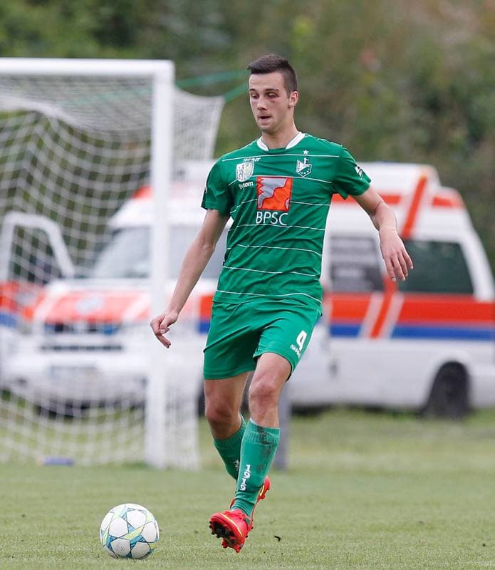 Football. III Liga Opolsko - Slaska. Szombierki Bytom - Rekord Bielsko Biala. 20.08.2014