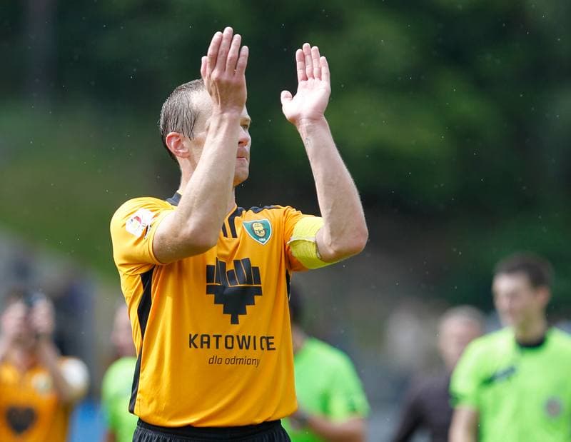 Football. I Liga. Flota Swinoujscie - GKS Katowice. 24.08.2014