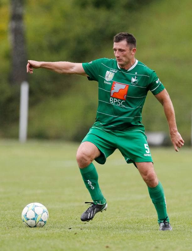 Football. III Liga Opolsko - Slaska. Szombierki Bytom - Rekord Bielsko Biala. 20.08.2014