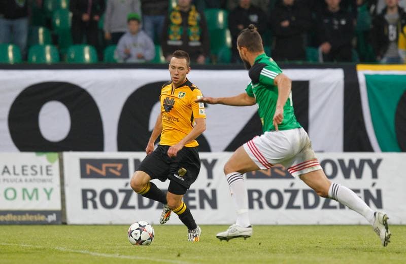 Football. I Liga. GKS Katowice - Chojniczanka Chojnice. 10.05.2014