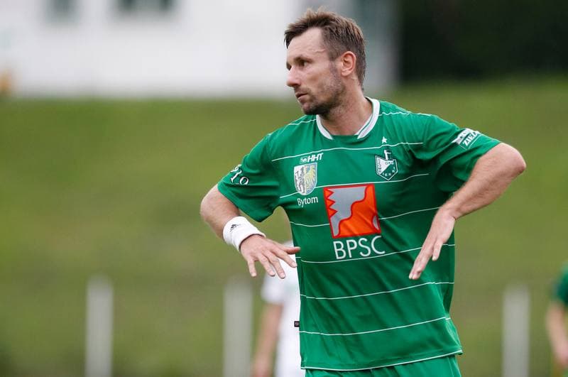 Football. III Liga Opolsko - Slaska. Szombierki Bytom - Rekord Bielsko Biala. 20.08.2014