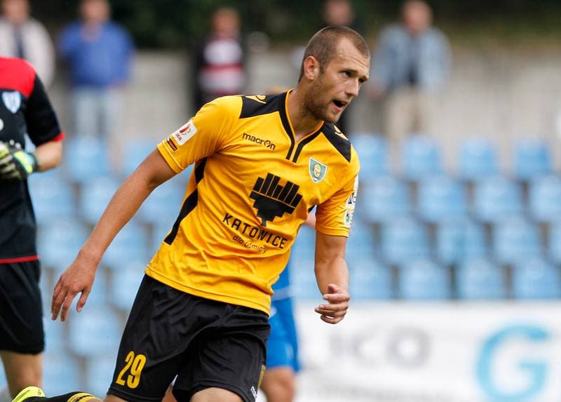 Football. I Liga. Flota Swinoujscie - GKS Katowice. 24.08.2014