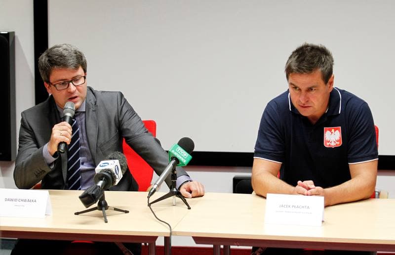Ice Hockey. Poland national team. Press Conference. 19.08.2014
