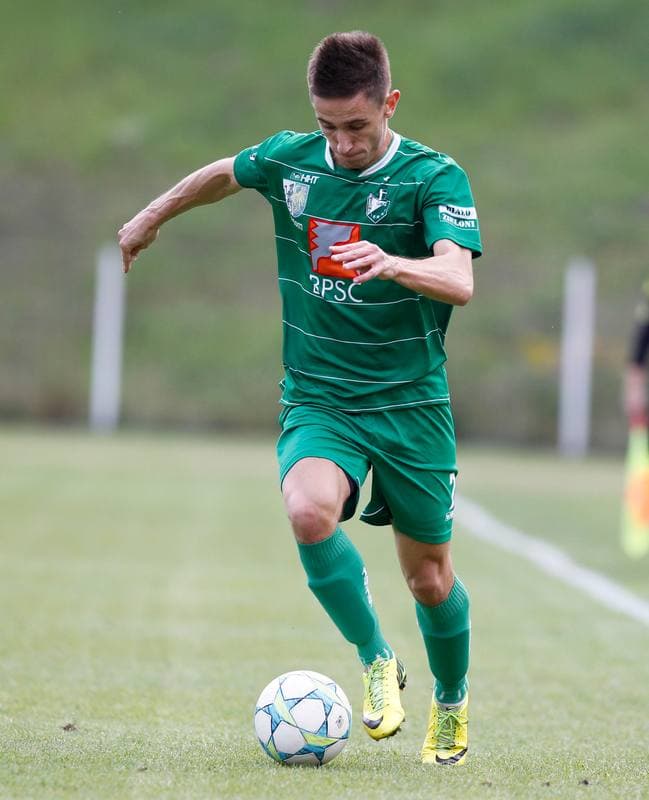 Football. III Liga Opolsko - Slaska. Szombierki Bytom - Rekord Bielsko Biala. 20.08.2014