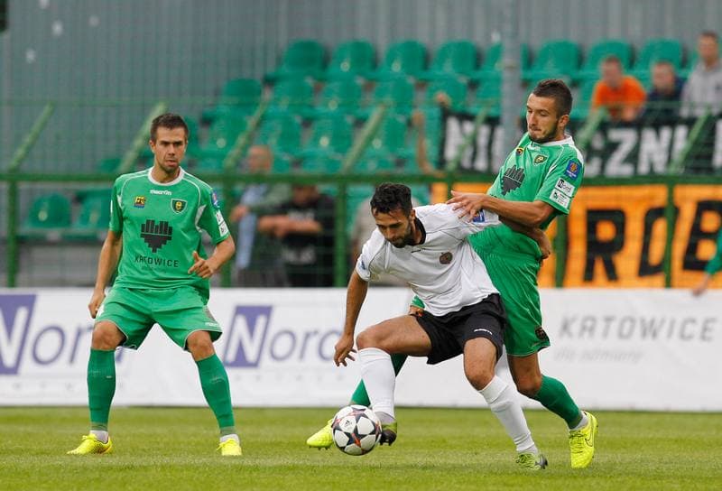 Football. I Liga. GKS Katowice - Chrobry Glogow. 09.07.2014