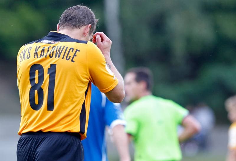 Football. I Liga. Flota Swinoujscie - GKS Katowice. 24.08.2014