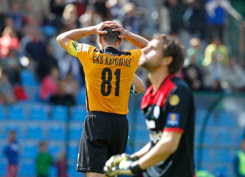 Football. I Liga. Flota Swinoujscie - GKS Katowice. 24.08.2014