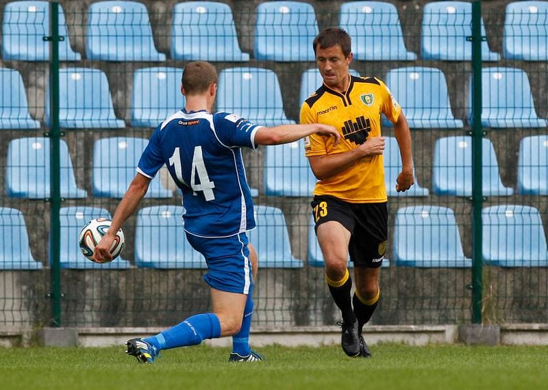 Football. I Liga. Flota Swinoujscie - GKS Katowice. 24.08.2014