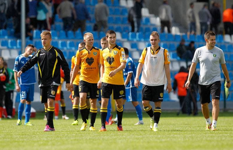 Football. I Liga. Flota Swinoujscie - GKS Katowice. 24.08.2014