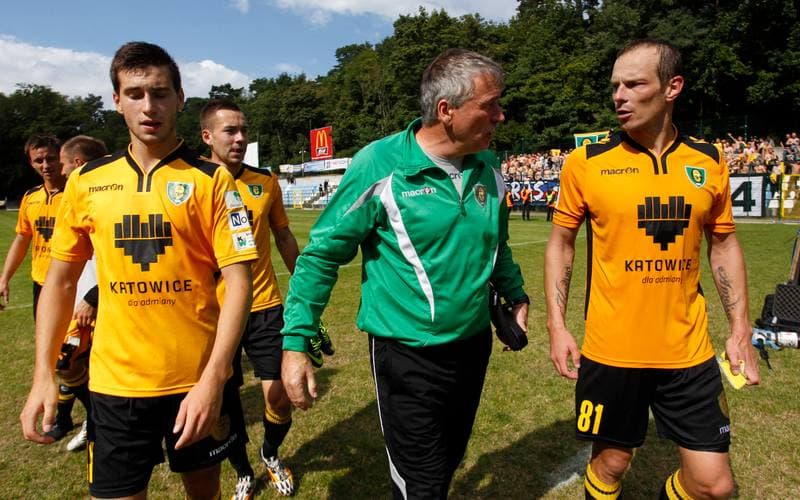 Football. I Liga. Flota Swinoujscie - GKS Katowice. 24.08.2014