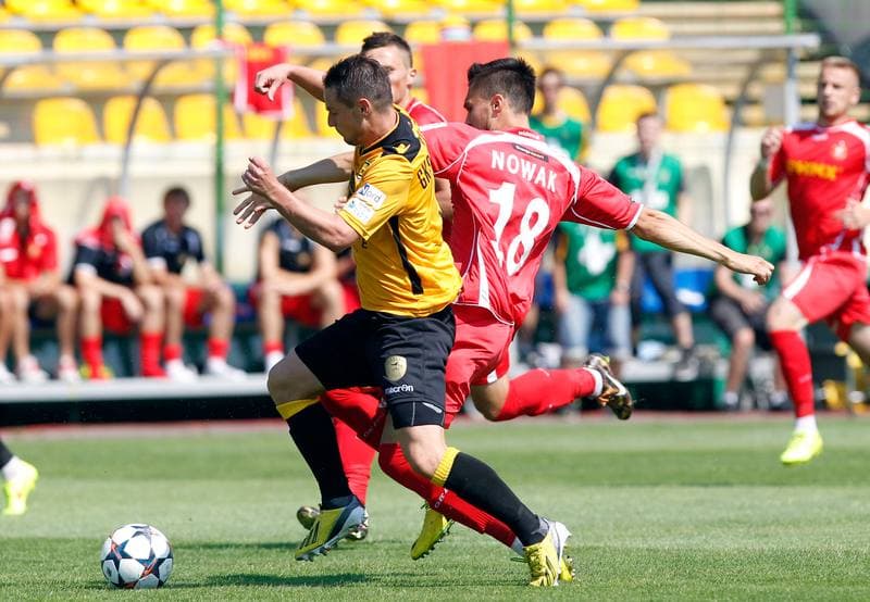 Football. I Liga. GKS Katowice - Widzew Lodz. 02.08.2014