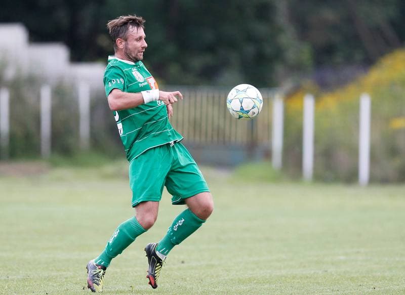 Football. III Liga Opolsko - Slaska. Szombierki Bytom - Rekord Bielsko Biala. 20.08.2014