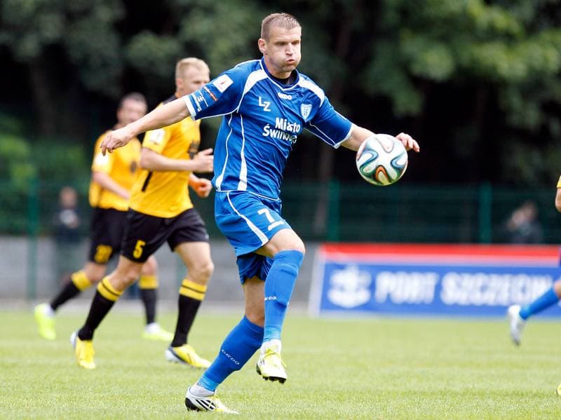Football. I Liga. Flota Swinoujscie - GKS Katowice. 24.08.2014